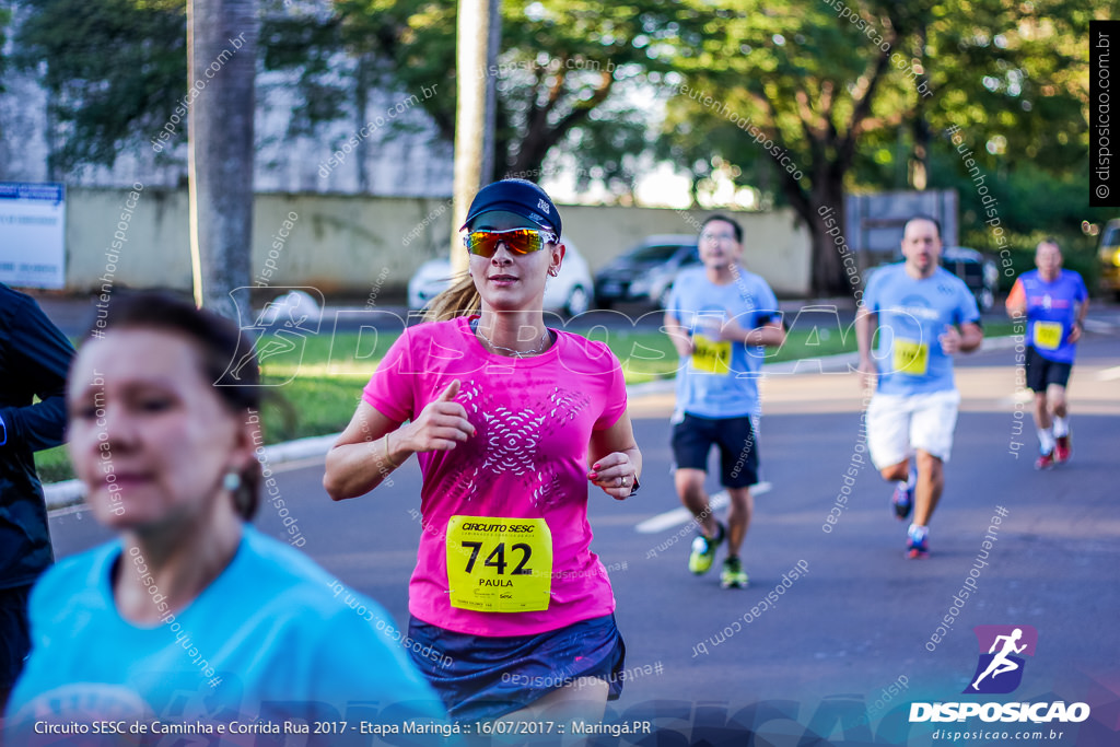 Circuito SESC de Caminhada e Corrida de Rua 2017 - Maringá