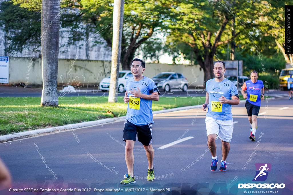 Circuito SESC de Caminhada e Corrida de Rua 2017 - Maringá