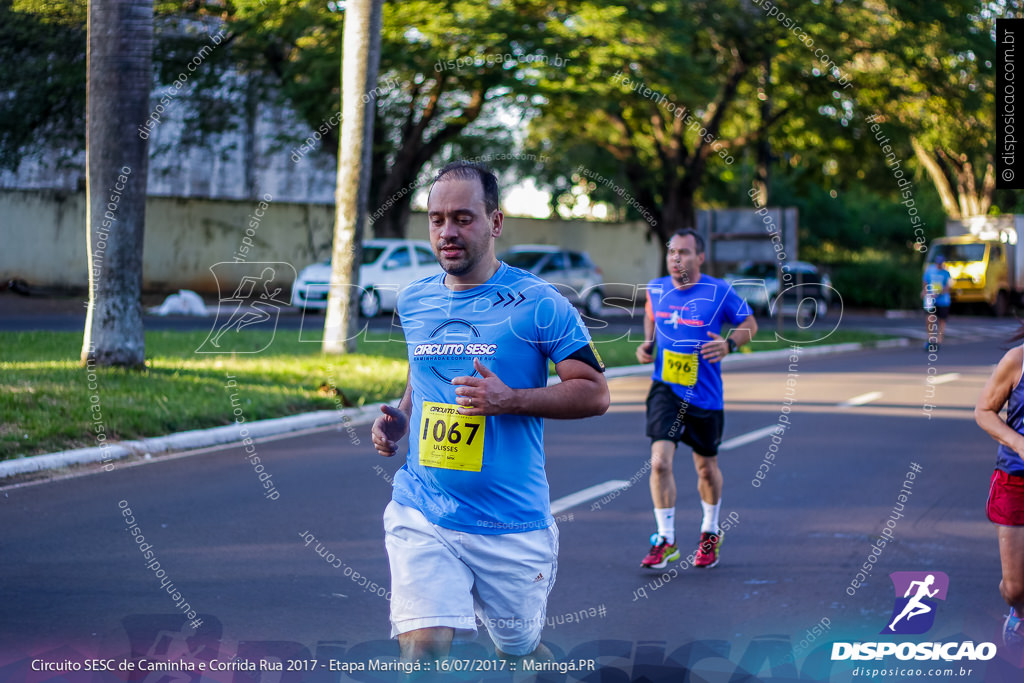 Circuito SESC de Caminhada e Corrida de Rua 2017 - Maringá