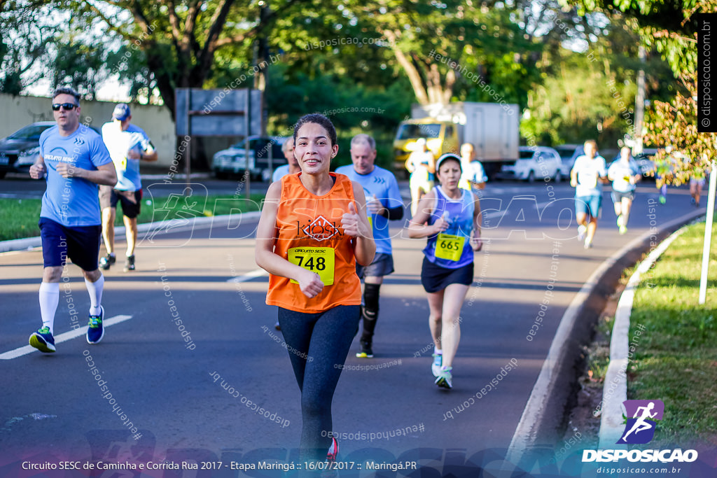 Circuito SESC de Caminhada e Corrida de Rua 2017 - Maringá