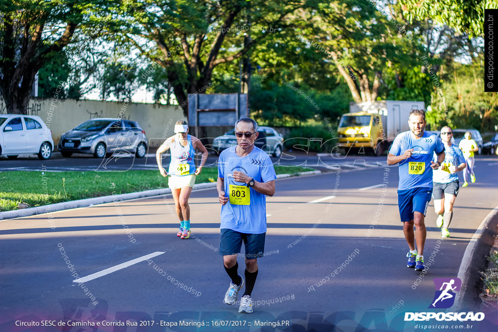 Circuito SESC de Caminhada e Corrida de Rua 2017 - Maringá