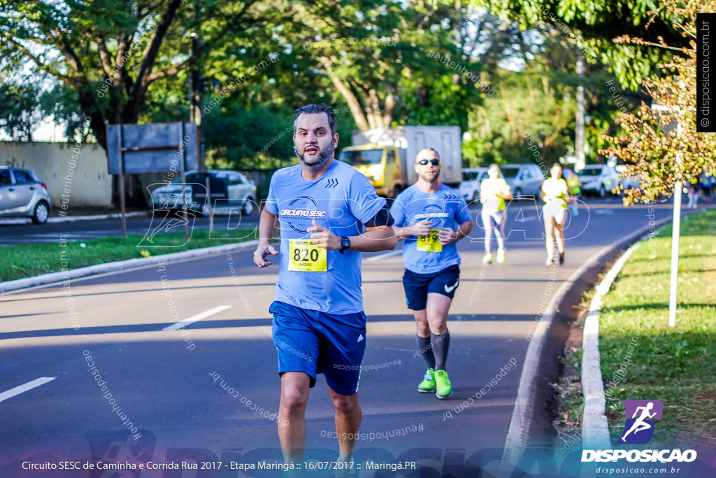 Circuito SESC de Caminhada e Corrida de Rua 2017 - Maringá