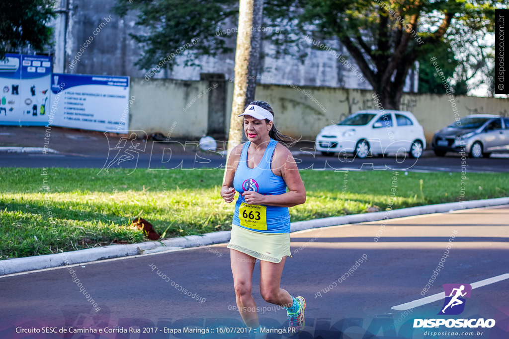 Circuito SESC de Caminhada e Corrida de Rua 2017 - Maringá