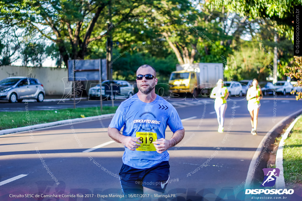 Circuito SESC de Caminhada e Corrida de Rua 2017 - Maringá