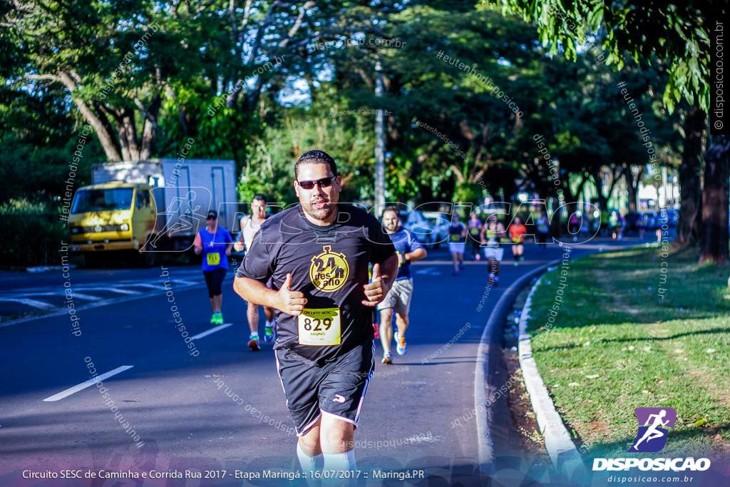 Circuito SESC de Caminhada e Corrida de Rua 2017 - Maringá