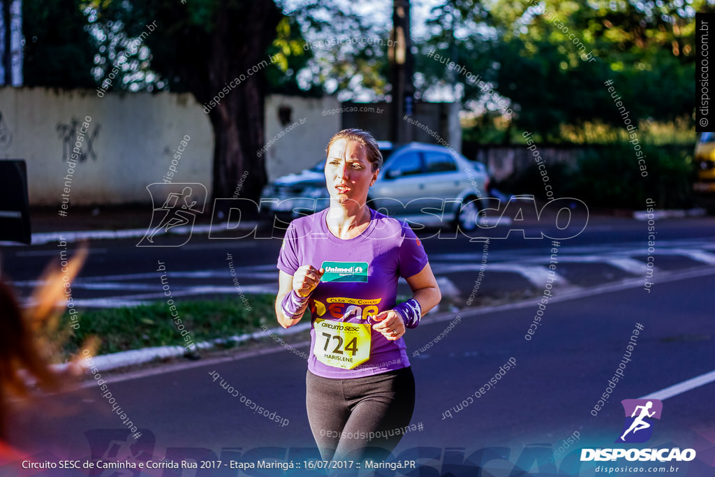 Circuito SESC de Caminhada e Corrida de Rua 2017 - Maringá