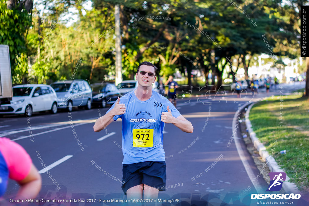 Circuito SESC de Caminhada e Corrida de Rua 2017 - Maringá