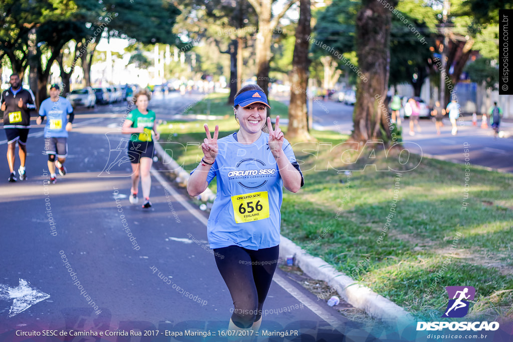 Circuito SESC de Caminhada e Corrida de Rua 2017 - Maringá