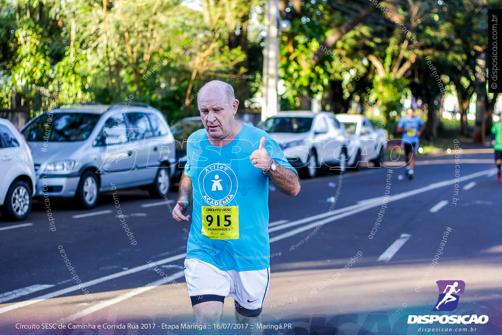 Circuito SESC de Caminhada e Corrida de Rua 2017 - Maringá