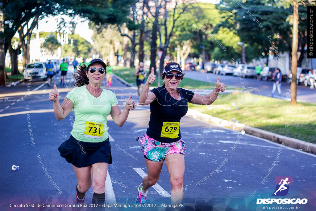 Circuito SESC de Caminhada e Corrida de Rua 2017 - Maringá