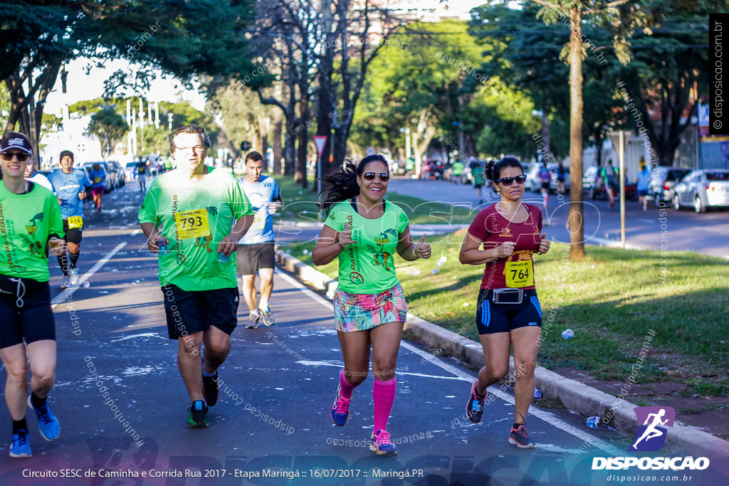 Circuito SESC de Caminhada e Corrida de Rua 2017 - Maringá