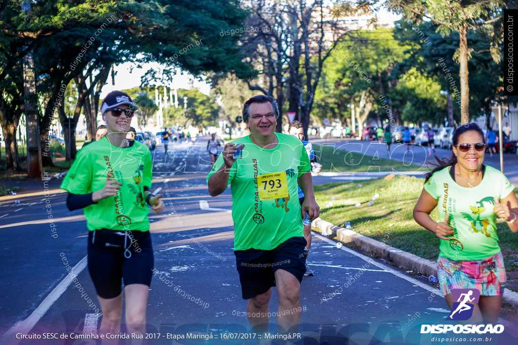 Circuito SESC de Caminhada e Corrida de Rua 2017 - Maringá