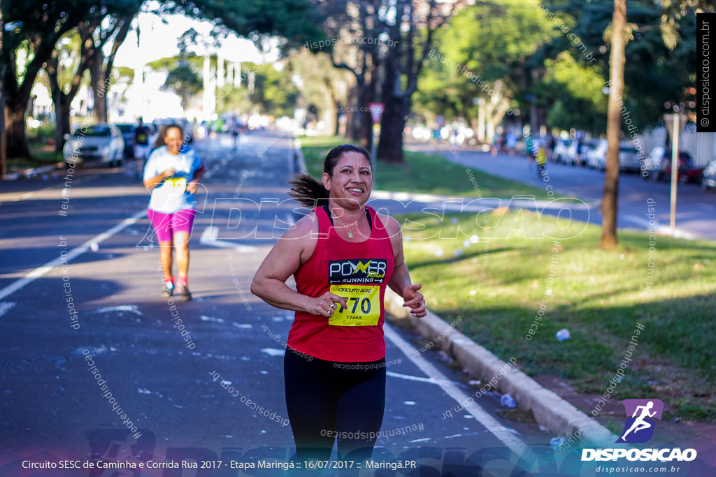 Circuito SESC de Caminhada e Corrida de Rua 2017 - Maringá