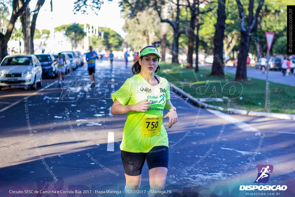 Circuito SESC de Caminhada e Corrida de Rua 2017 - Maringá