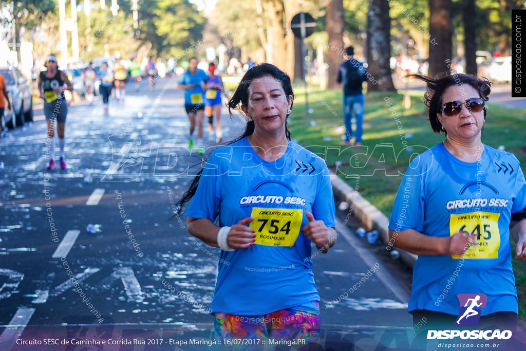 Circuito SESC de Caminhada e Corrida de Rua 2017 - Maringá