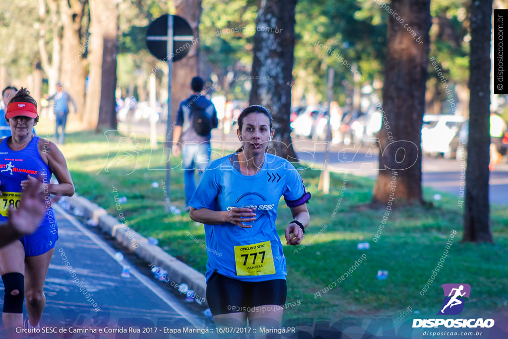 Circuito SESC de Caminhada e Corrida de Rua 2017 - Maringá