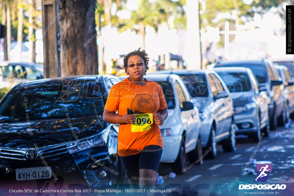 Circuito SESC de Caminhada e Corrida de Rua 2017 - Maringá