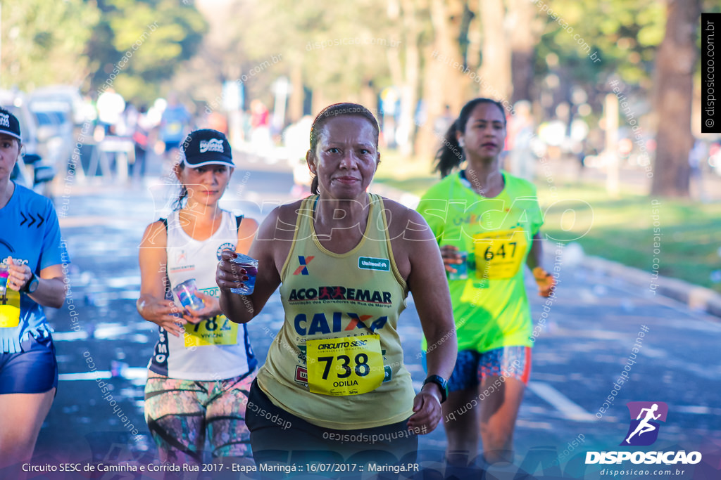 Circuito SESC de Caminhada e Corrida de Rua 2017 - Maringá