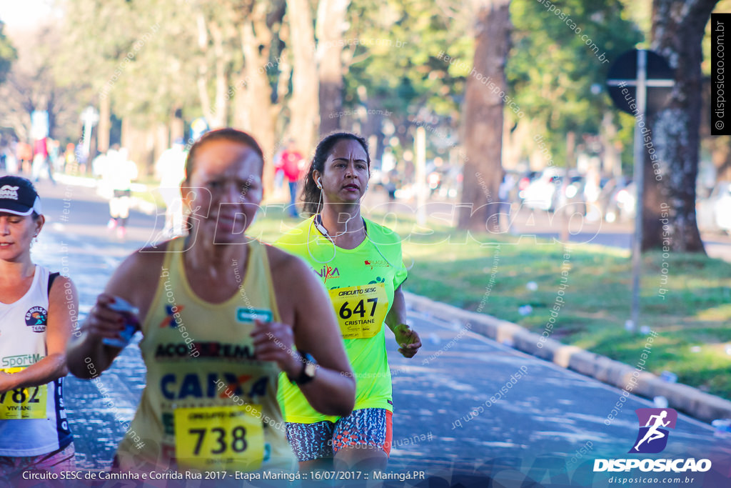 Circuito SESC de Caminhada e Corrida de Rua 2017 - Maringá