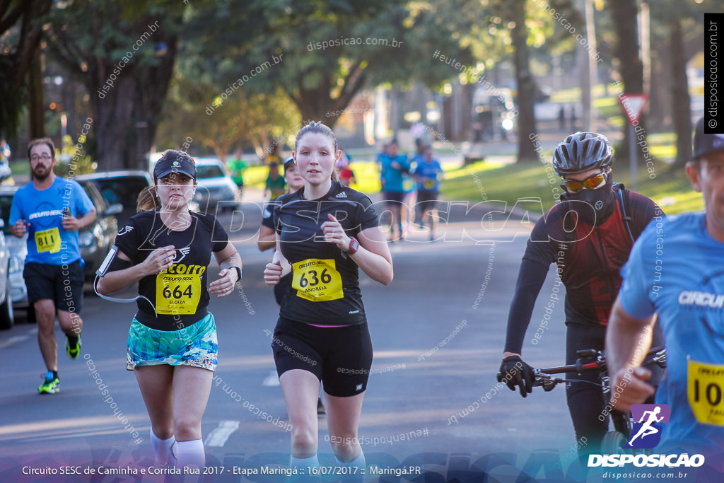 Circuito SESC de Caminhada e Corrida de Rua 2017 - Maringá