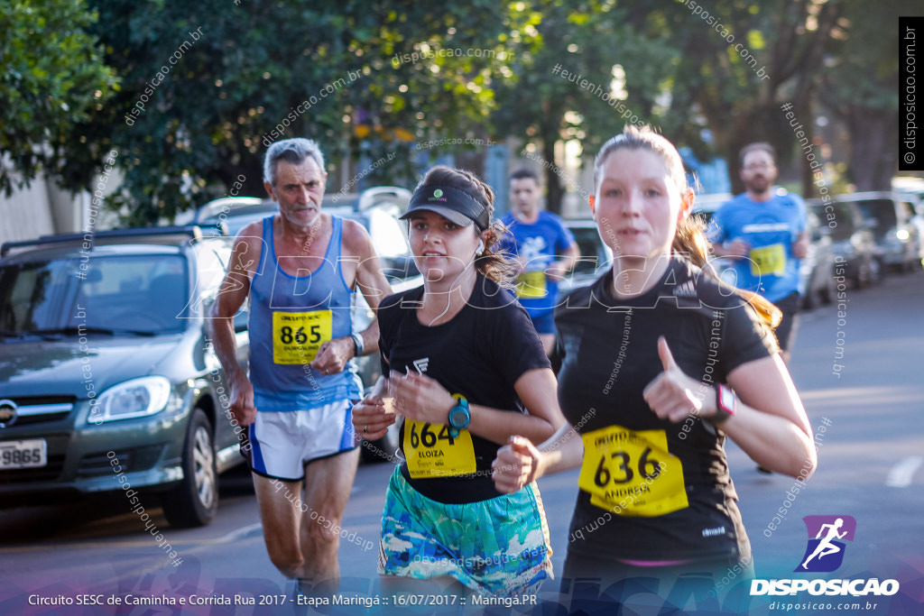 Circuito SESC de Caminhada e Corrida de Rua 2017 - Maringá