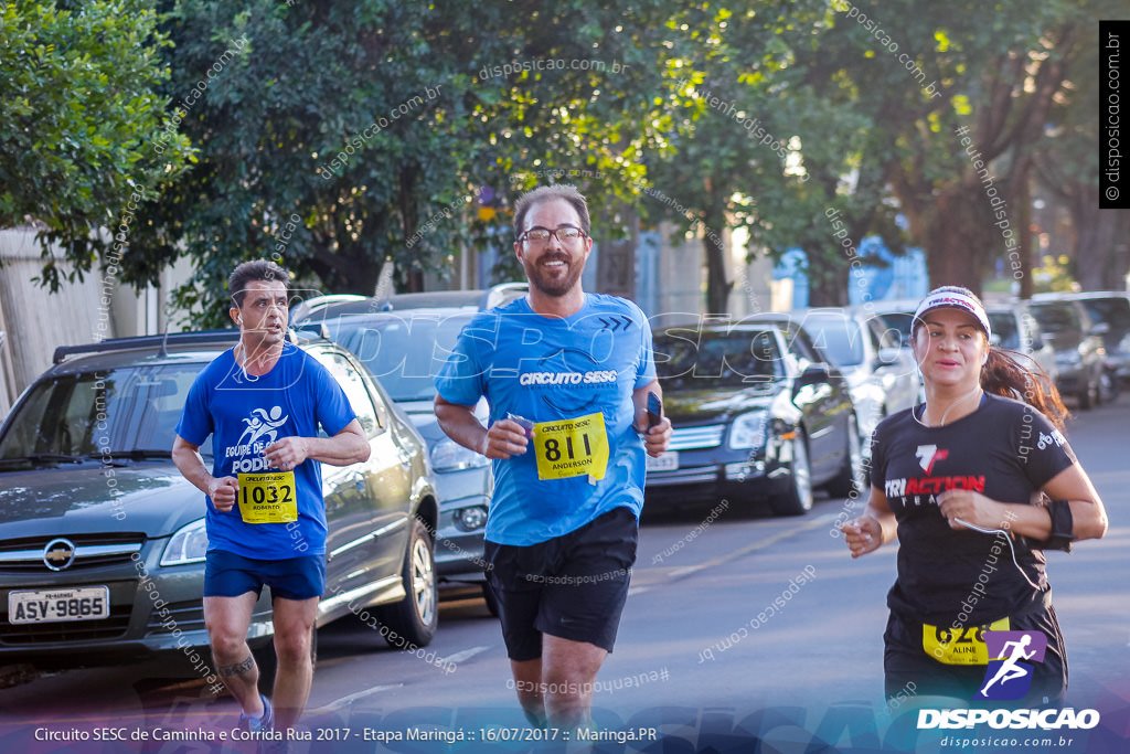 Circuito SESC de Caminhada e Corrida de Rua 2017 - Maringá