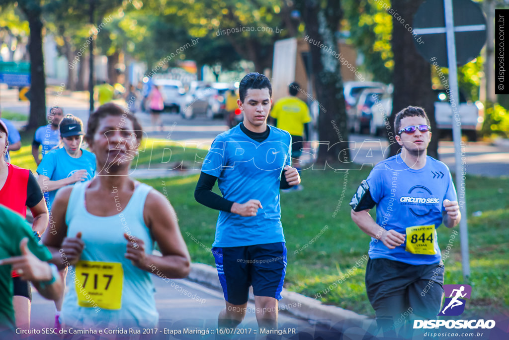 Circuito SESC de Caminhada e Corrida de Rua 2017 - Maringá