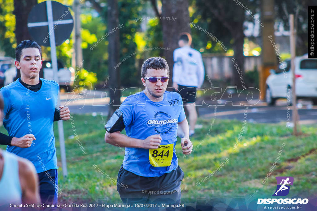 Circuito SESC de Caminhada e Corrida de Rua 2017 - Maringá