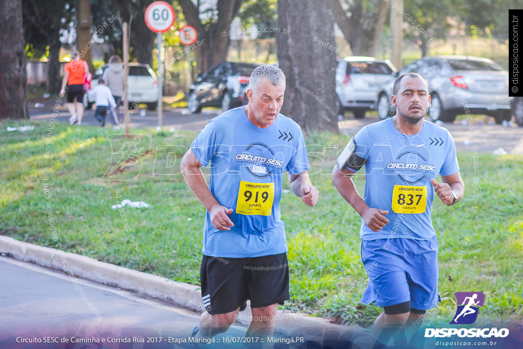 Circuito SESC de Caminhada e Corrida de Rua 2017 - Maringá