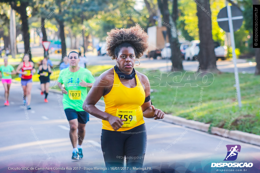 Circuito SESC de Caminhada e Corrida de Rua 2017 - Maringá