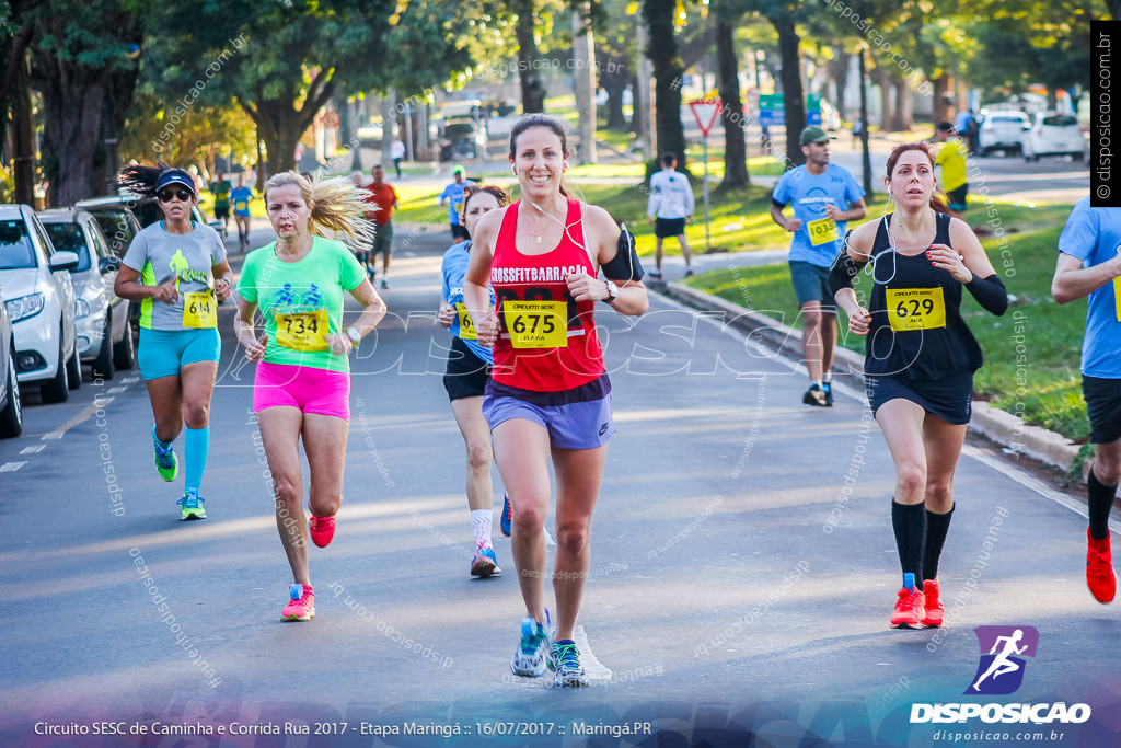 Circuito SESC de Caminhada e Corrida de Rua 2017 - Maringá