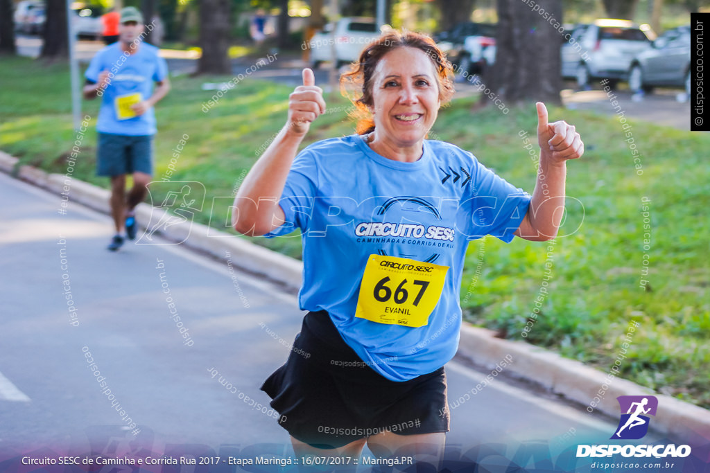 Circuito SESC de Caminhada e Corrida de Rua 2017 - Maringá