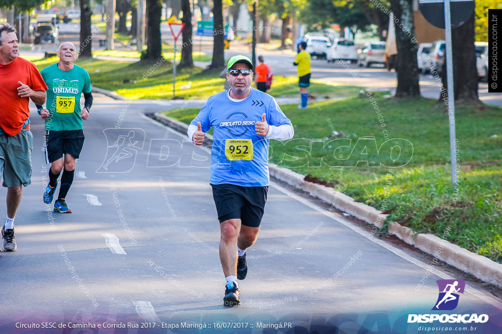 Circuito SESC de Caminhada e Corrida de Rua 2017 - Maringá