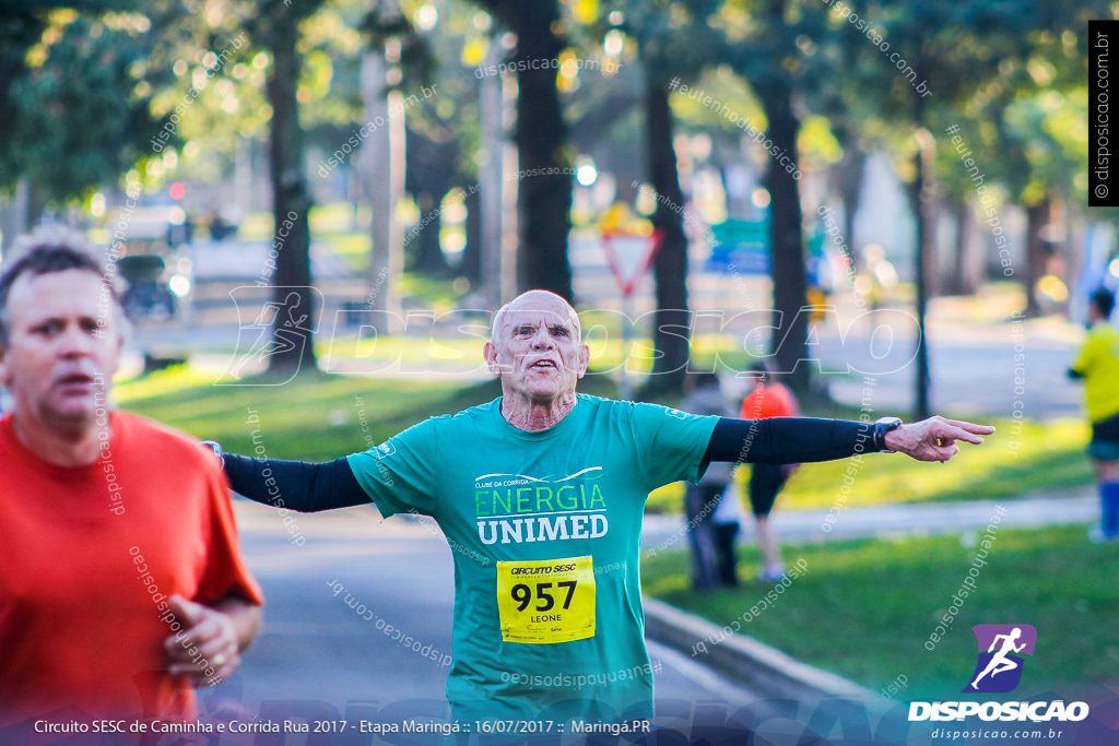 Circuito SESC de Caminhada e Corrida de Rua 2017 - Maringá