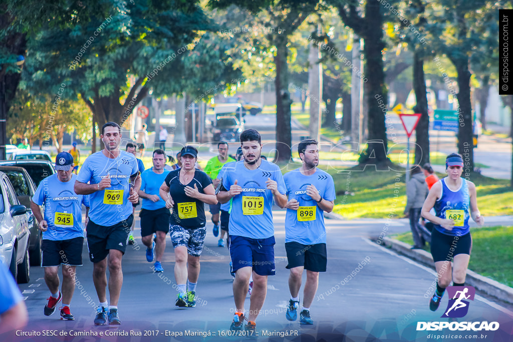 Circuito SESC de Caminhada e Corrida de Rua 2017 - Maringá