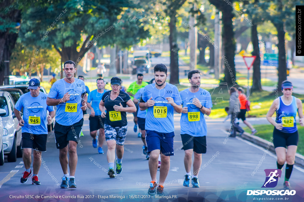 Circuito SESC de Caminhada e Corrida de Rua 2017 - Maringá