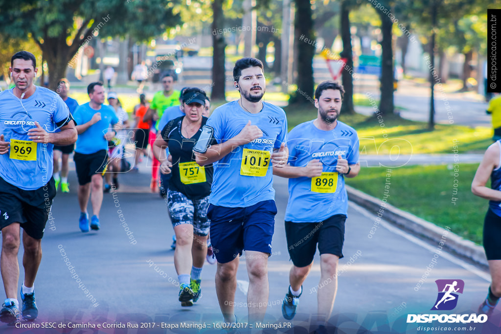 Circuito SESC de Caminhada e Corrida de Rua 2017 - Maringá