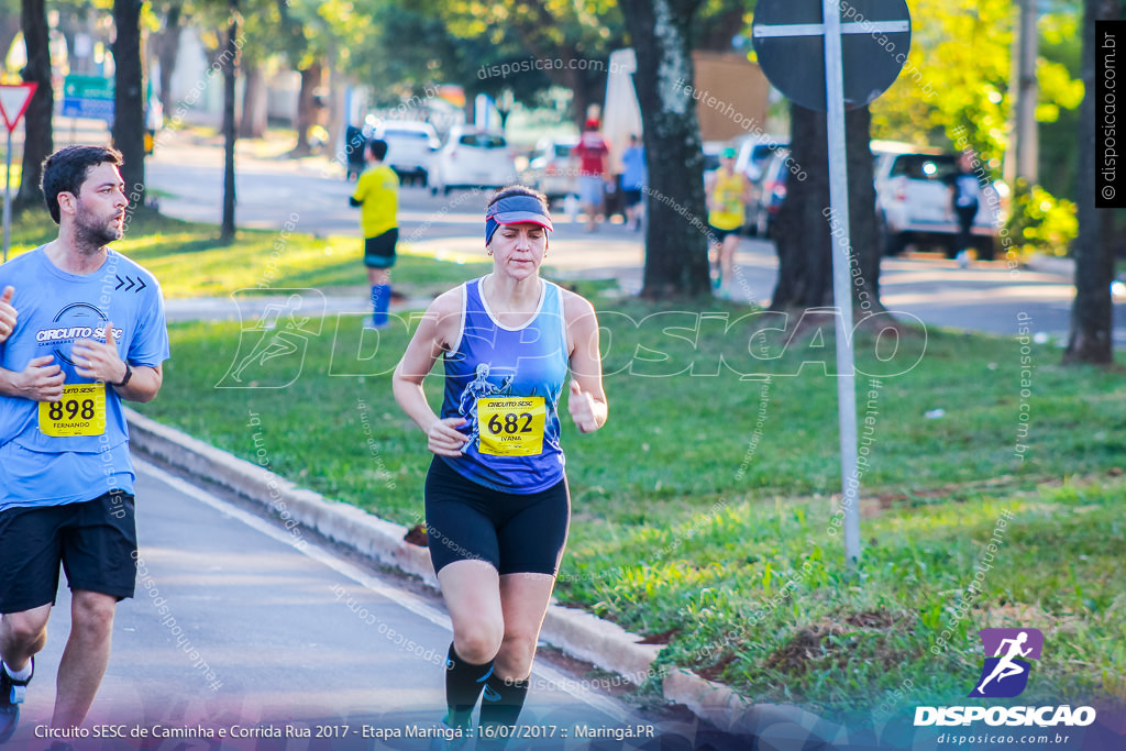 Circuito SESC de Caminhada e Corrida de Rua 2017 - Maringá