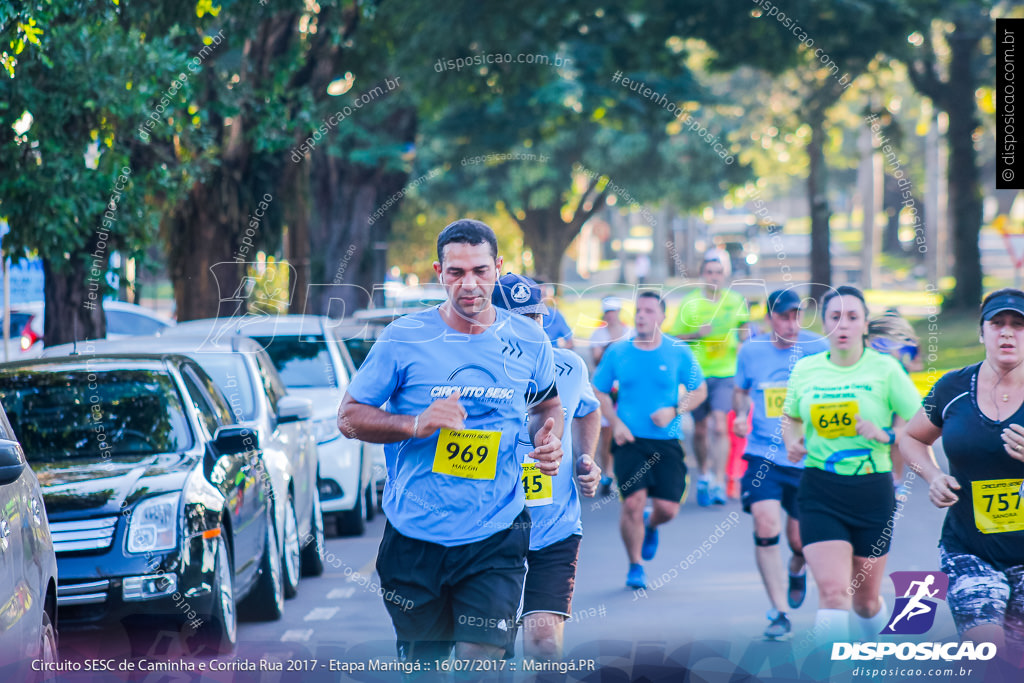 Circuito SESC de Caminhada e Corrida de Rua 2017 - Maringá