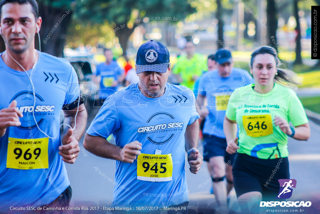 Circuito SESC de Caminhada e Corrida de Rua 2017 - Maringá