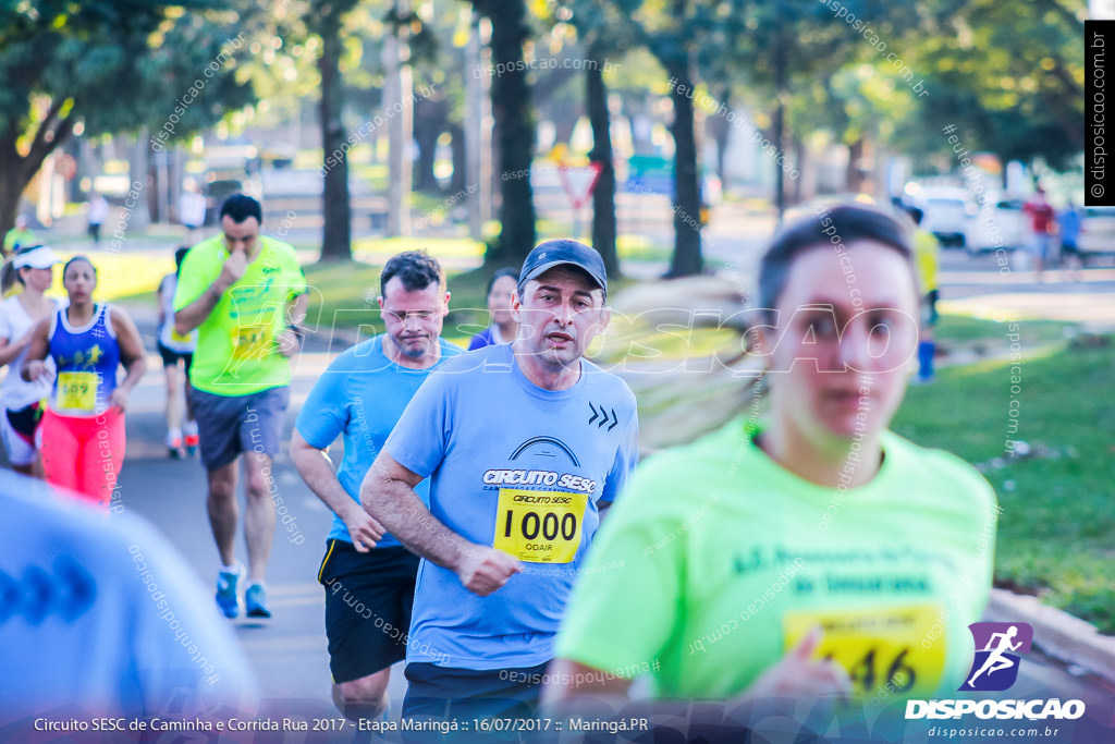 Circuito SESC de Caminhada e Corrida de Rua 2017 - Maringá