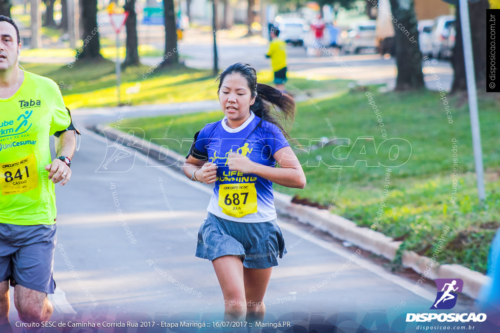 Circuito SESC de Caminhada e Corrida de Rua 2017 - Maringá