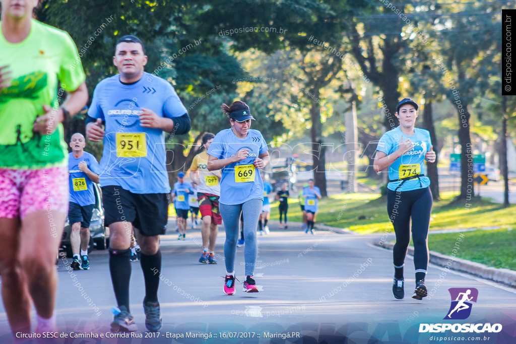 Circuito SESC de Caminhada e Corrida de Rua 2017 - Maringá