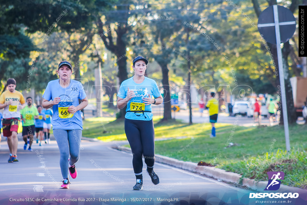 Circuito SESC de Caminhada e Corrida de Rua 2017 - Maringá