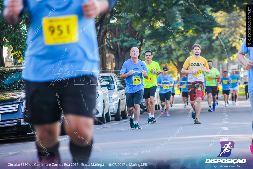 Circuito SESC de Caminhada e Corrida de Rua 2017 - Maringá