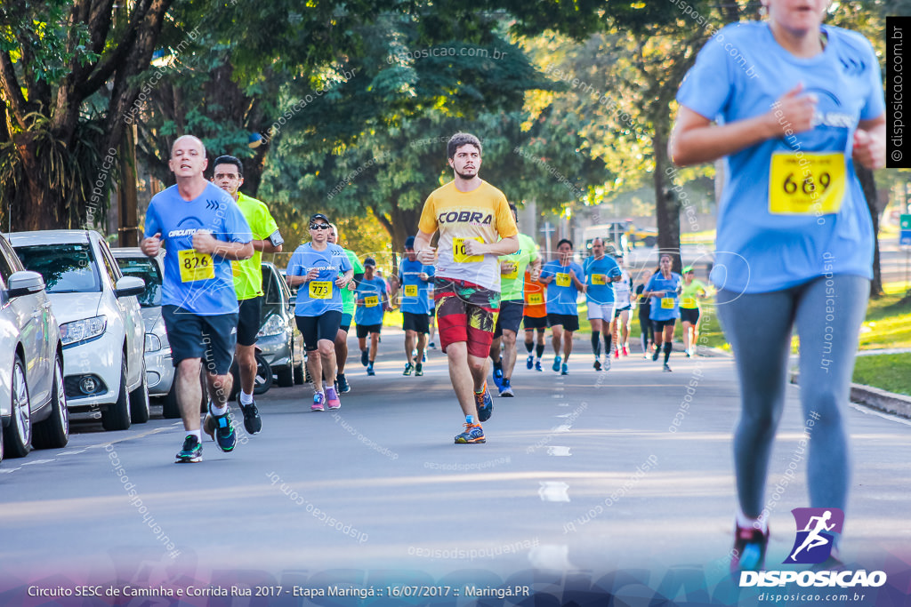 Circuito SESC de Caminhada e Corrida de Rua 2017 - Maringá