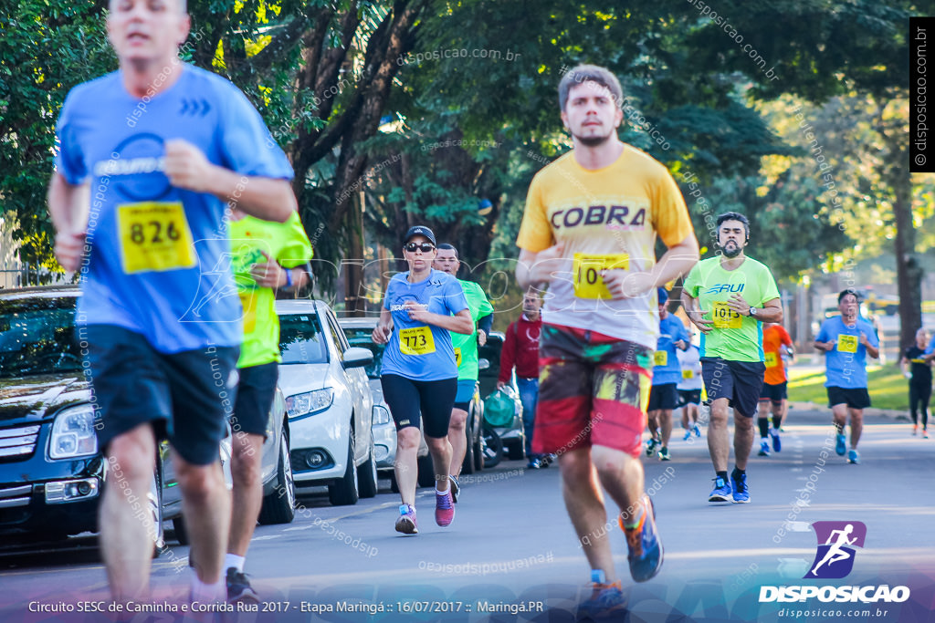 Circuito SESC de Caminhada e Corrida de Rua 2017 - Maringá