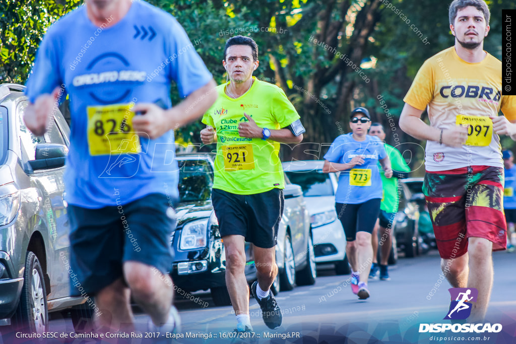 Circuito SESC de Caminhada e Corrida de Rua 2017 - Maringá