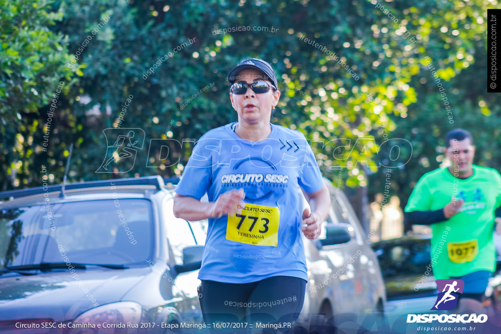 Circuito SESC de Caminhada e Corrida de Rua 2017 - Maringá