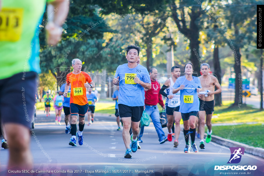 Circuito SESC de Caminhada e Corrida de Rua 2017 - Maringá